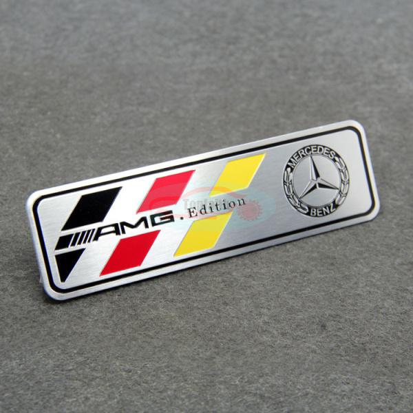 Racing emblem badge motor sport rear sticker for germany mercedes amg edition