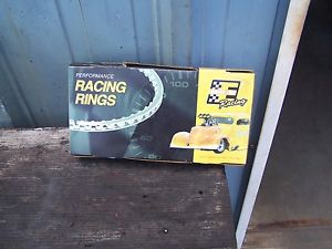 Hastings race rings- single piston set 4.250 bore +40