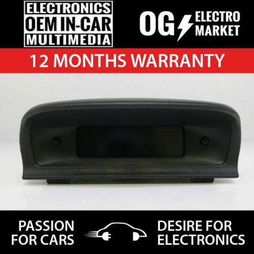 Peugeot 307 central info display monitor lcd  sagem emf b d00 9652809977