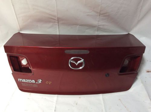 07 08 09 mazda 3 mazda3 trunk lid oem l