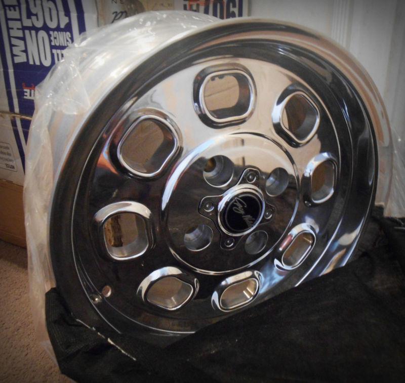 2 greg weld racing polished wheels nib gw 93-580039p 