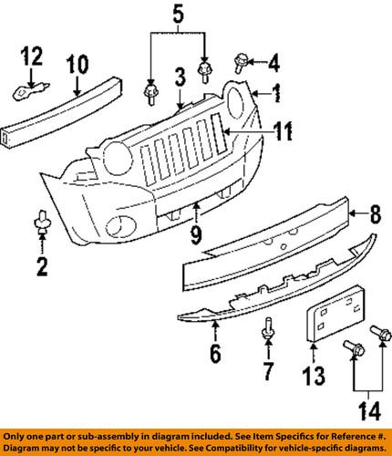 Jeep oem ys24xxxaa grille