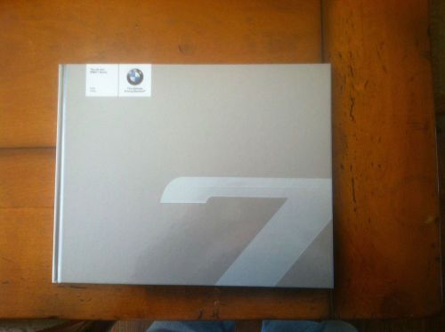 2009 bmw 7 series brochure, hard cover