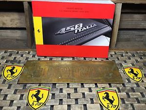 Brand new 2010 ferrari 458 italia owners manual (usa english/canada french ) nos