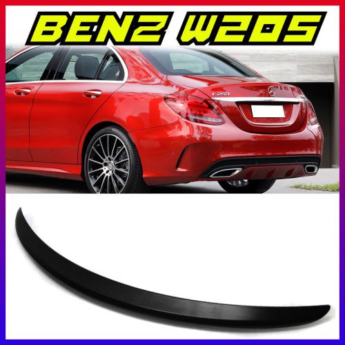 &#034;la stock unpaint a type trunk spoiler mercedes benz c-class w205 4d c250 15-17