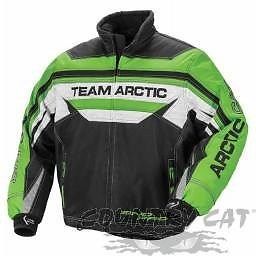 Arctic cat men&#039;s sno pro premium jacket - lime green m/l
