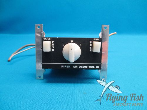 Piper autocontrol iii control head autopilot pa-28-235 1973 (17961)