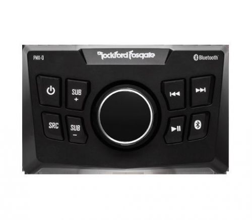 Rockford fosgate pmx0 ultra compact bluetooth marine boat digital media receiver