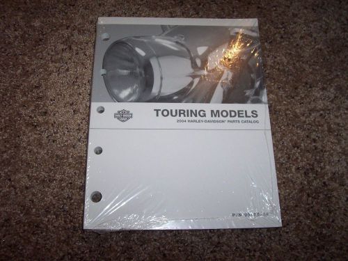 2004 harley davidson touring road king street electra glide parts catalog manual