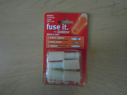 Posi-fuse fuse it #619/3pc 12-18 awg | fuses 3/4&#034; - 1/4&#034; **new**