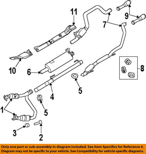 Mopar oem 6036684aa exhaust-converter & pipe nut