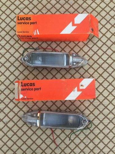 Nos jaguar xke  e-type series i &amp; l.5 lh turn lamp signal assemblies