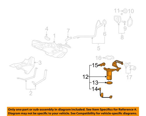 Chevrolet gm oem 09-10 cobalt-fuel pump 19256352