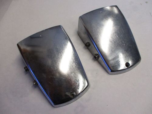 Set of  two vintage omc cruiser clam shell vent covers