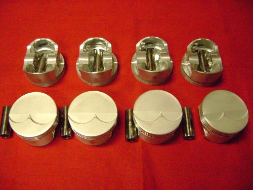 Diamond pistons and pins 305 +050 sbc flat top comes with .125 wall 9310 pins