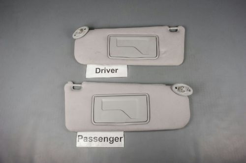 2003 toyota celica sun visor set w/ covered mirrors