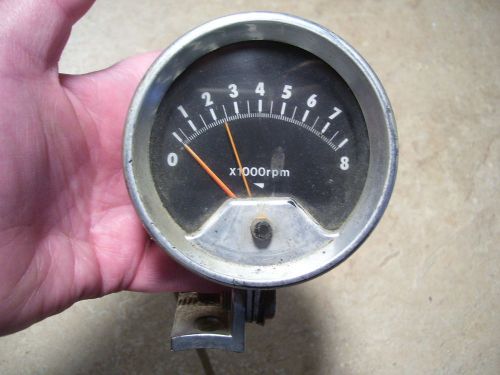 Vintage car accessory dash tachometer made in japan