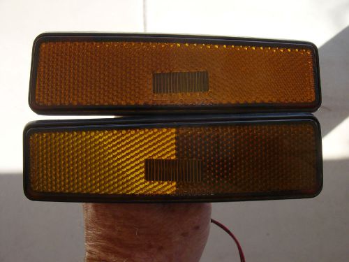 Geo tracker front fender side marker lights