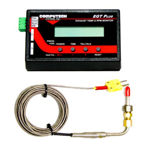 Computech egt plus single with weld-in hyper response egt probe new!