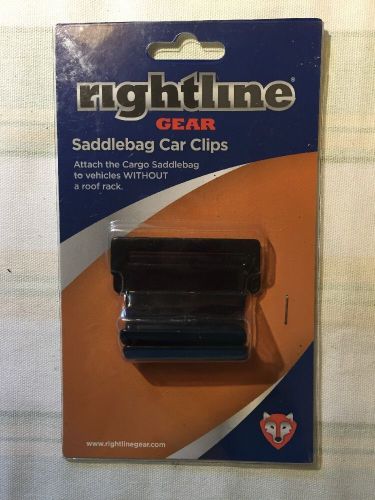 New rightline gear packright saddlebag car clips set of 2 cargo clips free ship