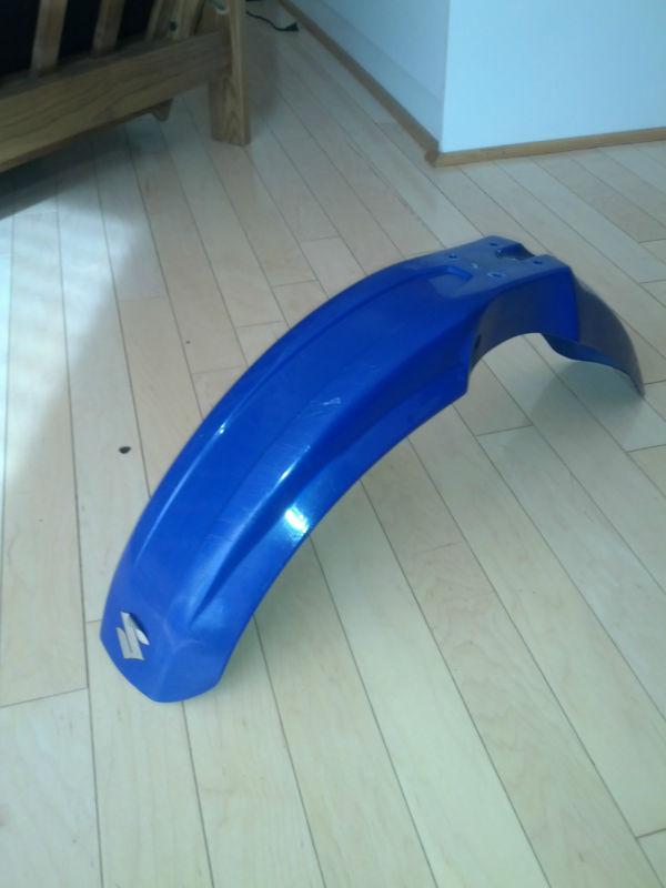 Suzuki drz 400s front fender blue