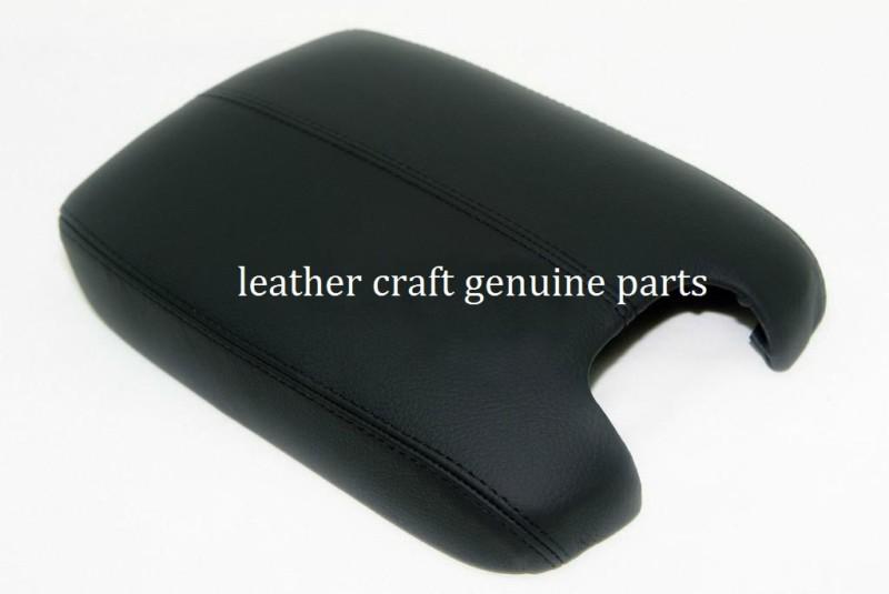 2008 09 10 11 12 honda accord black  leather craft console lid armrest cover