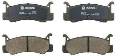 Bosch bp366 brake pad or shoe, rear-bosch quietcast brake pads