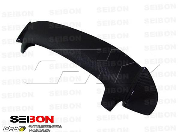 Seibon carbon fiber mg-style carbon fiber rear spoiler honda fit 07-08 usa selle