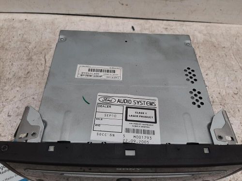 2005 ford focus oem radio/cd/stereo head unit no code available