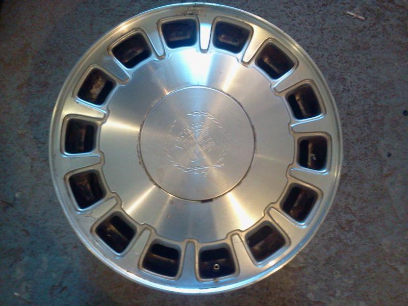 * 16" factory alloy rim - cadillac / deville / seville / eldorado / 1993-1999