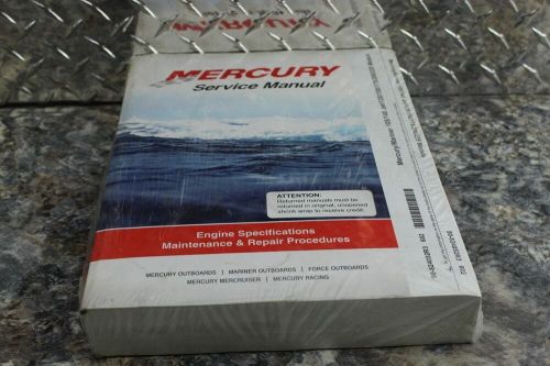 New oem mercury engine specifications maintenance &amp; repair procedures service ma