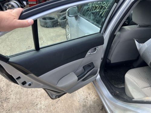 Rear door trim panel honda civic left 14 15