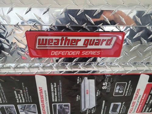 Weather guard truck tool box lot of 6 boxes on skid and shrink wrapper new