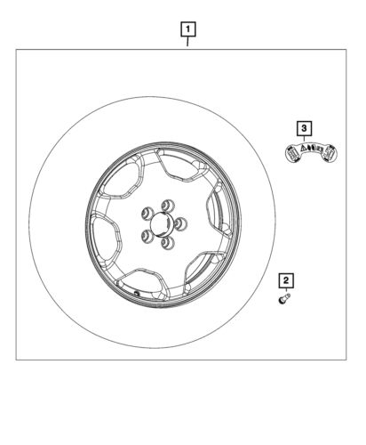 Genuine mopar tire valve stem 68125369aa