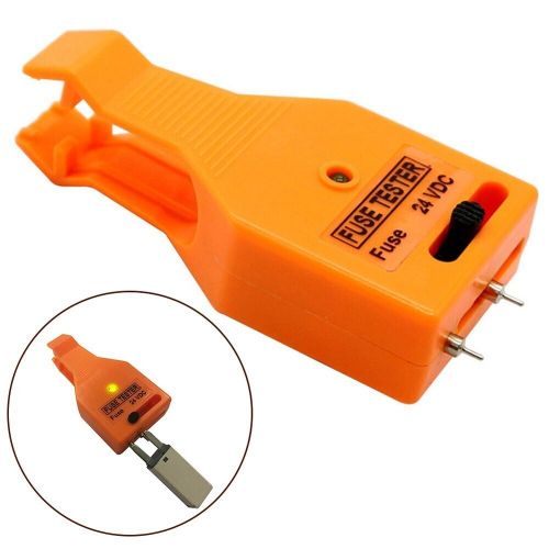 Practical indicator light fuse tester and puller for quick fuse status check