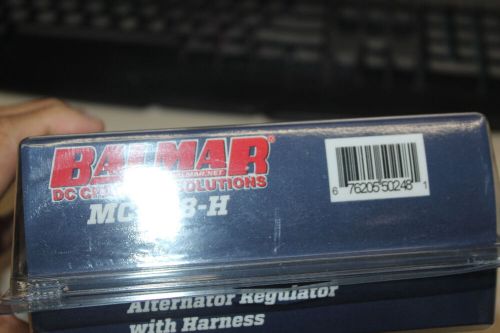 Brand new sealed balmar mc-618-h 12v alternator regulator with harness