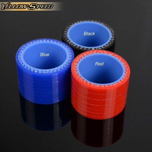 Fit for 76mm-70 mm 2 3/4&#034; - 3&#034; silicone hoses 45 degree reducer elbows blue hose