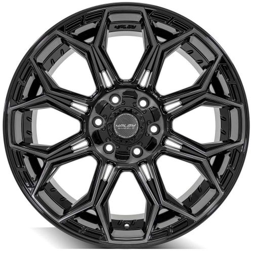 4play 4p83-20100-6d55-18bbt gen3 4p83 20x10 6x135mm &amp; 6x5.5&#034; -18et in gloss blk