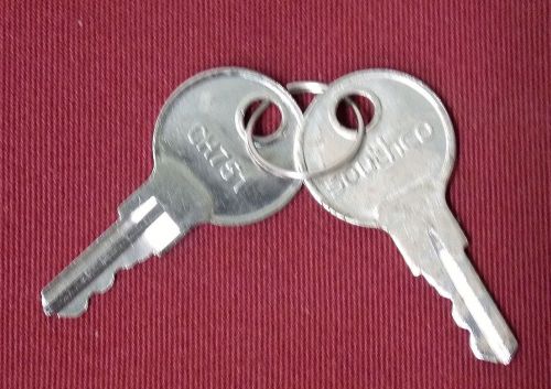 Boat locker keys, rv camper compartment, storage locker, motorhome ch751