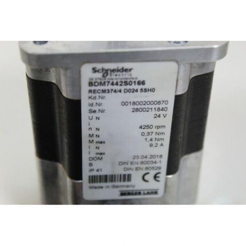 Schneider bdm7442s0166 (servo motor) - 6 months warranty