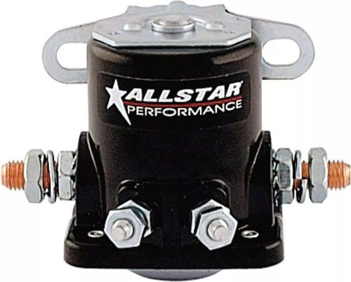 Allstar performance 76203 starter solenoid black ford style each