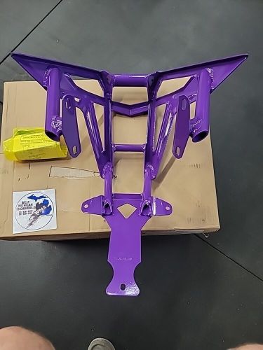 Arctic cat front pro mtn bumper - purple - 2017-2022 zr xf riot m pta nor