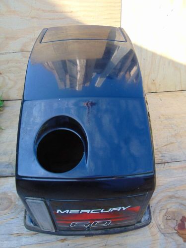 Mercury marine 60 hp bigfoot outboard hood top upper cowl part# 4000-813010