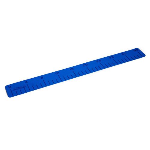 Seadek 4&#034; x 36&#034; 3mm fish ruler w/laser sd logo - bimini blue