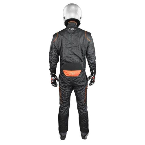 K1 20-gt2-no-xl gt2 sfi 3.2a/5 auto racing suit 2-layer black/orange x-large 60