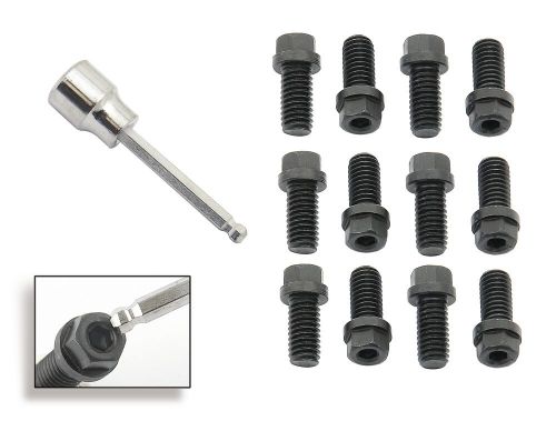 Mr. gasket 3420g mr. gasket header bolts - 3/8-16 x 3/4 inch hex &amp; socket hea...