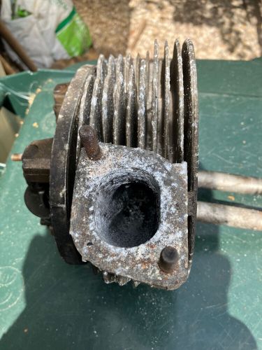 Citroen 2cv pair of cylinder head heads 602cc