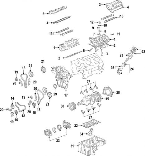 Genuine gm passenger side engine camshaft 12638399