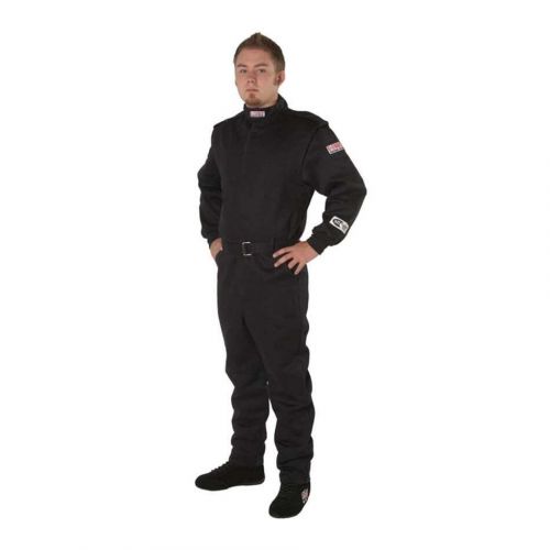 G-force 4525medbk gf525 1-pc driving suit sfi 3.2a/5 multiple layer black medium