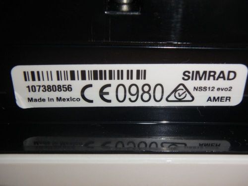 Simrad nss12 evo2